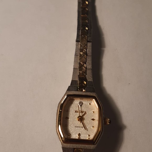 Vintage 1970's Elgin Diamond women's watch - Picture 2 of 7